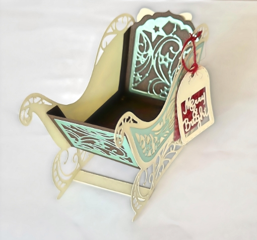 Picture of Charity Christmas 2024- Κιτ Κατασκευής Τρσιδιάστατου Έλκηθρου