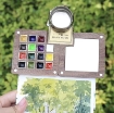Picture of Scraps n Pieces Wooden Pocket Palette Ξύλινη Παλέτα Τσέπης - 15 Θέσεις