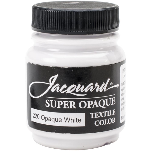 Picture of Jacquard Textile Color Χρώμα Για Ύφασμα 67ml - Opaque White (Αδιαφανές Λευκό)