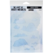 Picture of Brett Weldele Στένσιλ 6.5"x4.5" – Clouds Mixed Media Background