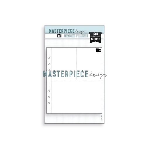 Picture of Masterpiece Design Memory Planner Pocket Page Sleeves - Θήκες Φωτογραφιών 6"x8", Design C, 10τεμ.