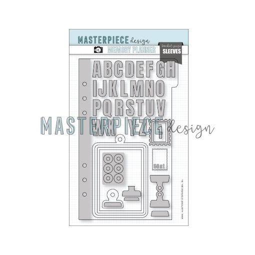Picture of Masterpiece Design Memory Planner Σετ Μήτρες Κοπής 6"x8" - Basic #2, 34τεμ.