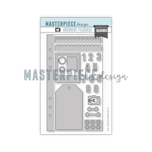 Picture of Masterpiece Design Memory Planner Σετ Μήτρες Κοπής 4"x8" - Basic #1, 22τεμ.