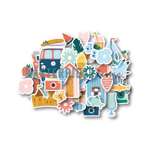 Picture of Masterpiece Design Διακοσμητικά Εφήμερα - 24/7, Figures, 40τεμ.