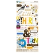 Picture of American Crafts Vicki Boutin Cardstock Αυτοκόλλητα 6"X12" - Discover + Create, 108τεμ.