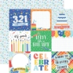 Picture of Echo Park Συλλογή Χαρτιών Scrapbooking Διπλής Όψης 12” x 12” | Make A Wish Birthday Boy