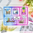 Picture of Heffy Doodle Metric Storyboard Backdrop | Μεταλλικές Μήτρες Κοπής A6 με 5 Stitched Παράθυρα, 6τεμ.