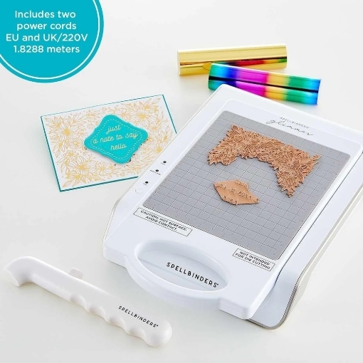 Picture of Spellbinders Glimmer Hot Foil System Bundle - Μηχανημα Θερμής Χρυσοτυπίας Foiling, Starter Kit