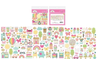 Picture of Doodlebug Design Odds & Ends | Διακοσμητικά Εφήμερα – Hello Again, 160τεμ.