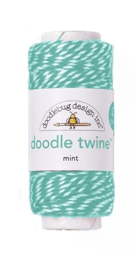 Picture of Doodlebug Design Doodle Twine Βαμβακερός Σπάγκος 18m - Mint