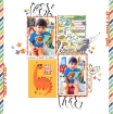 Picture of American Crafts Cardstock Αυτοκόλλητα 6"X12"  - Cool Boy, 73τεμ.