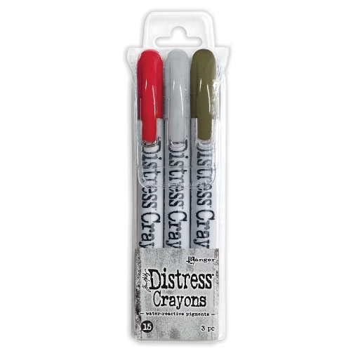 Picture of Tim Holtz Distress Crayons Μολύβια Κραγιόν - Set 15, 3τεμ.