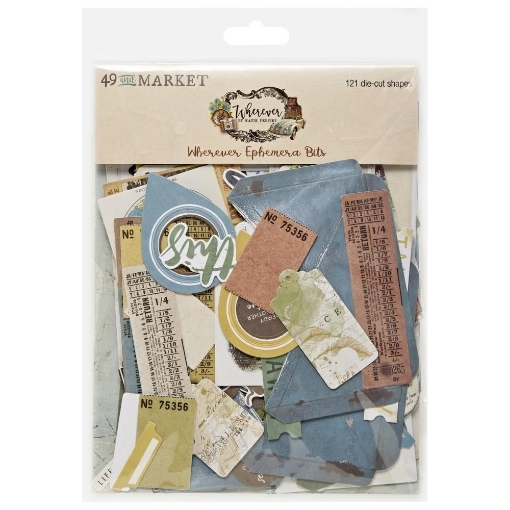 Picture of 49 And Market Wherever Ephemera Bits | Διακοσμητικά Εφήμερα 121 τεμ.
