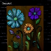 Picture of DecoArt Americana Glow In The Dark Paint Φωσφοριζέ Ακρυλικό 59ml - Blue