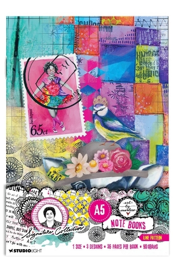 Picture of Studio Light Signature Collection A5 Σημειωματάρια - Line Pattern, 3τεμ.