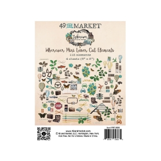 Picture of 49 And Market Wherever Mini Laser Cut | Διακοσμητικά Στοιχεία 118 τεμ.