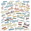 Picture of 49 And Market Chipboard Word Set | Διακοσμητικά Στοιχεία Τίτλοι - Wherever, 57 τεμ.