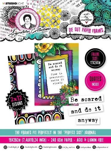 Picture of Art By Marlene Signature Collection Die-cuts Κορνίζες - Paper Frames Nr. 40, 24τεμ.