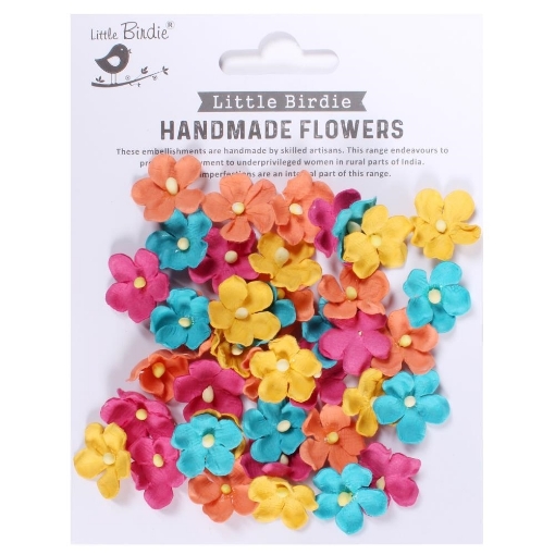 Picture of Little Birdie Paula Χάρτινα Λουλούδια - Vivid Palette, 50τεμ.