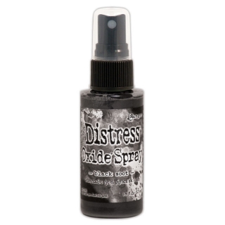 Picture of Tim Holtz Distress Oxide Spray | Υβριδικό Μελάνι Οξείδωσης σε Σπρέι για Mixed Media - Black Soot