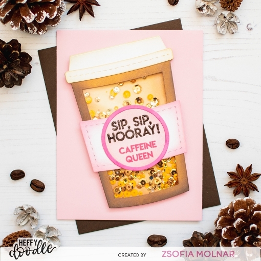 Picture of Heffy Doodle Μεταλλικές Μήτρες Κοπής - Coffee Cup Shaker Dies, 14τεμ.