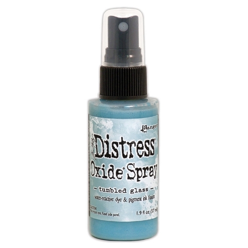 Picture of Tim Holtz Distress Oxide Spray | Υβριδικό Μελάνι Οξείδωσης σε Σπρέι για Mixed Media - Tumbled Glass