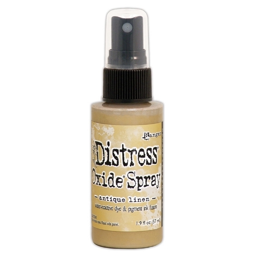 Picture of Tim Holtz Distress Oxide Spray | Υβριδικό Μελάνι Οξείδωσης σε Σπρέι για Mixed Media - Antique Linen