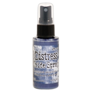 Picture of Tim Holtz Distress Oxide Spray | Υβριδικό Μελάνι Οξείδωσης σε Σπρέι για Mixed Media - Chipped Sapphire