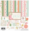 Picture of Carta Bella Συλλογή Χαρτιών Scrapbooking Διπλής Όψης 12"X12" - Here Comes Spring