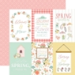 Picture of Carta Bella Συλλογή Χαρτιών Scrapbooking Διπλής Όψης 12"X12" - Here Comes Spring
