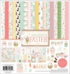 Picture of Carta Bella Συλλογή Χαρτιών Scrapbooking Διπλής Όψης 12"X12" - Here Comes Easter