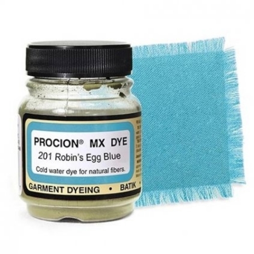 Picture of Jacquard Procion MX Fiber Reactive Cold Water Dye Βαφή για Ύφασμα - Robin's Egg Blue