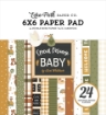 Picture of Echo Park Paper Pad 6"x6" | Μπλοκ Χαρτιών Special Delivery Baby σε Ουδέτερες Αποχρώσεις, 24 Φύλλα