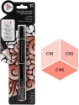 Picture of Spectrum Noir Triblend Markers Μαρκαδόρος Οινοπνεύματος 3 σε 1 - Coral Blend (CR1 CR3 CR6)