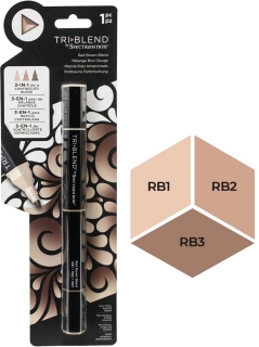 Picture of Spectrum Noir TriBlend | Μαρκαδόρος Οινοπνεύματος 3 Τόνων – Red Brown Blend