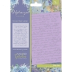 Picture of Crafter's Companion 2D Embossing Folder Μήτρα Για Ανάγλυφα - Nature's Garden - Hydrangea, Handwritten letter