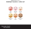 Picture of Spectrum Noir TriBlend Markers Μαρκαδόρος Οινοπνεύματος 3 Σε 1 - Portrait Blends Σετ, 6 τεμ