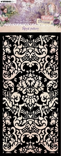Picture of Studio Light Mask Στένσιλ - Victorian Dreams, Royal Pattern