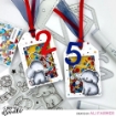 Picture of Heffy Doodle Tag Shaker Dies | Μεταλλικές Μήτρες Κοπής για Shaker Tags & 3D Φιόγκο, 9τεμ.