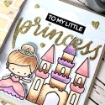 Picture of Heffy Doodle Princess | Μεταλλική Μήτρα Κοπής Λέξης για Κάρτες & Προσκλήσεις