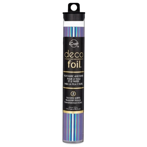Picture of Therm-O-Web Deco Foil Reactive Foil Χρυσοτυπίας για Χαρτί & Ύφασμα - Prince Periwinkle, 5τεμ.