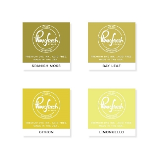 Picture of Pinkfresh Studio Ink Cubes – Weeping Willow | Σετ Dye Μελανιών 4 Αποχρώσεων για Stamping & Layering