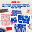 Picture of Gelli Arts Gel Printing Plate - Στρογγυλή Πλάκα Εκτύπωσης Μονοτυπίας 20 cm (8″)