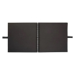 Picture of Papermania Scrapbook Άλμπουμ 8'' x 8'' - Black, 40 φύλλα