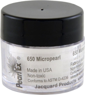 Picture of 🪄 Jacquard PearlEx Powdered Pigment 3g - Micro Pearl – Mica Χρωστική σε Σκόνη σε Μαργαριταρένιο Λευκό Φινίρισμα