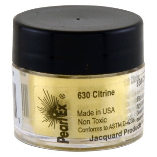 Picture of 🪄 Jacquard PearlEx Powdered Pigment 3g - Citrine – Mica Χρωστική σε Σκόνη σε Μεταλλικό Κίτρινο Λεμονί Φινίρισμα