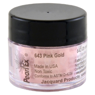 Picture of 🪄 Jacquard PearlEx Powdered Pigment 3g - Pink Gold – Mica Χρωστική σε Σκόνη σε Μεταλλικό Ροζ Χρυσό Φινίρισμα