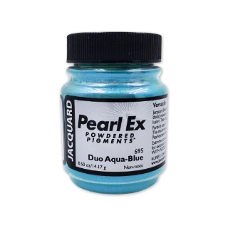Picture of 🪄 Jacquard PearlEx Powdered Pigment 14g - Duo Aqua Blue – Mica Χρωστική σε Σκόνη με Ιριδίζον Γαλαζοπράσινο Εφέ