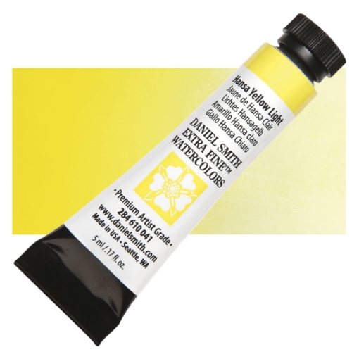 Picture of Daniel Smith Extra Fine Watercolor Tube | Χρώμα Ακουαρέλας σε Σωληνάριο – Hansa Yellow Light