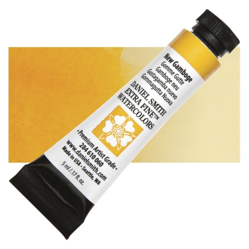 Picture of Daniel Smith Extra Fine Watercolor Tube | Χρώμα Ακουαρέλας σε Σωληνάριο – New Gamboge